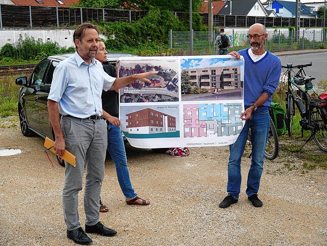 Eindringlich macht Bürgermeister Michael Klinger deutlich, dass die Gemeinde den weiteren Neubau dringend brauche, um die ...