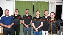 Der Vorstand der Fußballschule Geisingen (von links): Bürgermeister Martin Numberger, der zusammen mit Christian Keller Schirmherr ist, ...