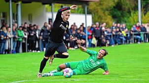 Jens Dziubale (links) musste mit der SG Riedböhringen/Fützen mit einem 2:2 gegen den FC Brigachtal zufrieden sein.