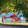 Dieser Rettungshubschrauber landete für einen Einsatz am Donnerstag in Sipplingen.