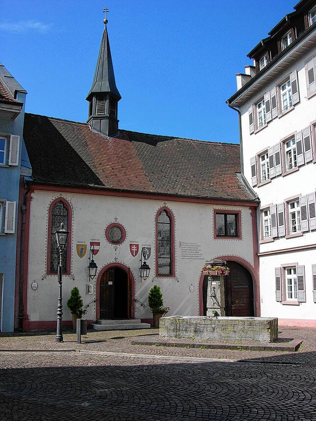 Die alte Spitalkapelle in der Rheinstraße feiert ihre Wiedererweckung durch die Ehemaligen der Junggesellenschaft vor 40 Jahren am 11. ...