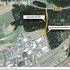 Gelb markiert ist die neue Straße, die das Industriegebiet Ost mit der B&nbsp;523 verbinden soll.