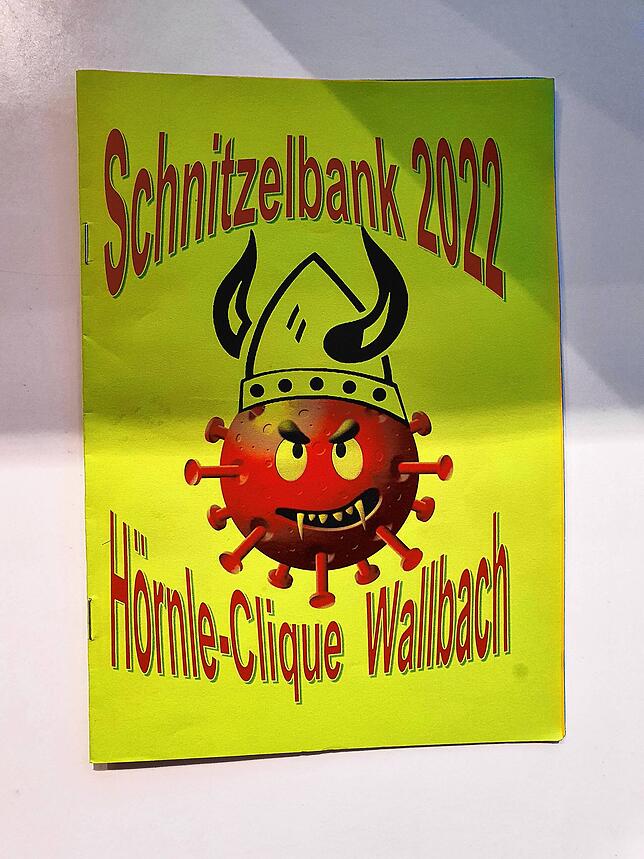 In diesem Jahr ist wieder eine Schnitzelbank erschienen. Sie liegt beim Wallbacher Bäcker aus oder kann direkt bei den Mitgliedern der ...