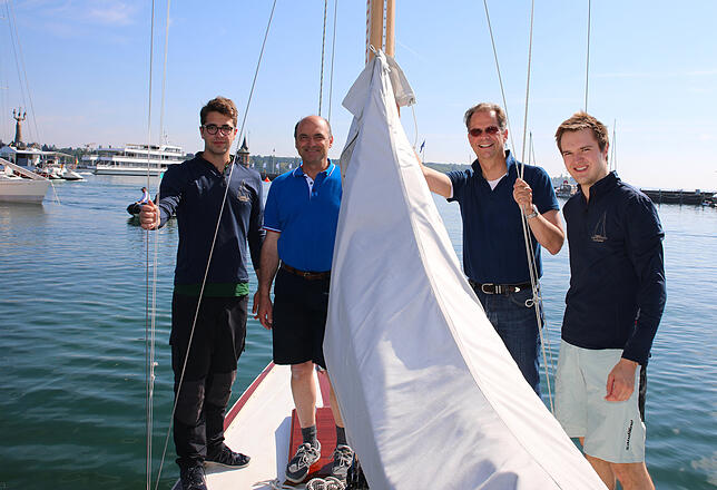 Bild 9: Sie lieben Wind, Wasser und Segel: Diese Menschen haben an der Bodenseewoche teilgenommen und stellen ihre Boot vor