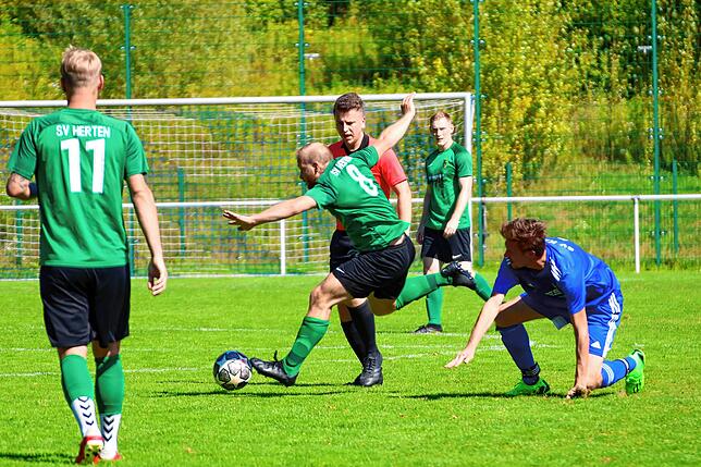 Bild 12: SV Karsau gewinnt das Aufsteiger-Derby gegen den SV Herten II mit 2:0 &ndash; und wir haben Bilder!