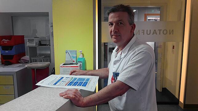 Gut auf das Coronaviruas vorbereitet: Stefan Kortüm, Chefarzt der Zentralen Notaufnahme im Klinikum Hochrhein in Waldshut.
