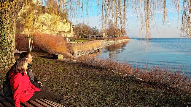 Horst und Cornelia Rein aus Hechingen suchen immer wieder Entspannung am Bodensee.