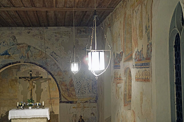 Die Fresken in der Silvesterkapelle zeugen von deren Alter: Sie trugen dazu bei die Entstehungsgeschichte der Kapelle zu erhellen, die ...