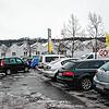 Nur vereinzelt sind Autos mit Schweizer Kennzeichen auf den Parkplätzen vor Einkaufsmärkten im deutschen Grenzgebiet auszumachen, wie ...