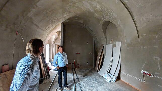 Bild 8: Bilder von der Baustelle Schloss Espasingen: So sieht es jetzt innen aus