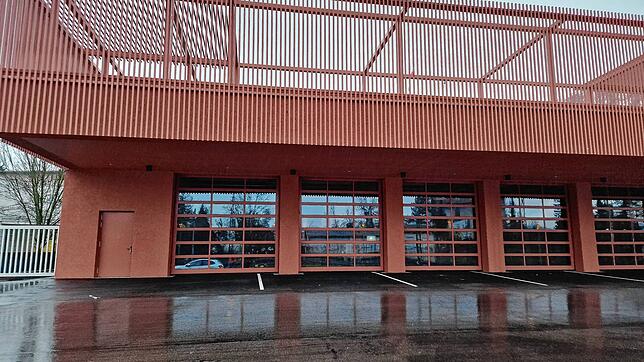 Feuerwehr-Kita: Ein markantes Gebäude und teures Pflaster in einem.