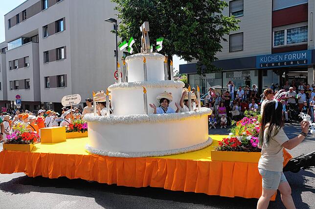 Bild 15: Bilder vom Seehasen-Jubiläumsfestzug