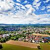Der Radolfzeller Ortsteil Böhringen, aufgenommen im Jahr 2020. Nordwestlich des Ortes wurde am 17. April ein Erdbeben registriert.