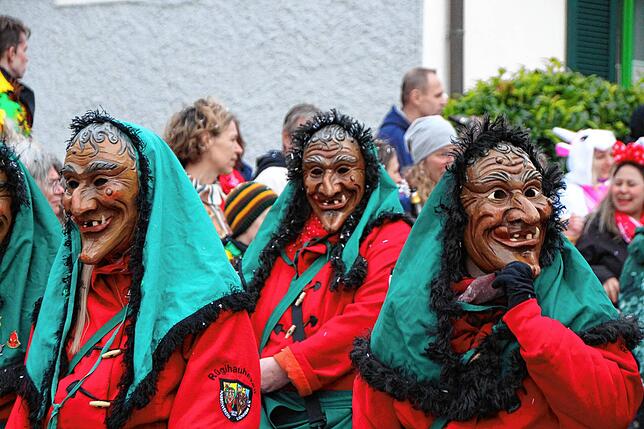 Bild 11: Bilder vom Umzug beim 35. Schlüchttalnarrentreffen &ndash; Teil 1