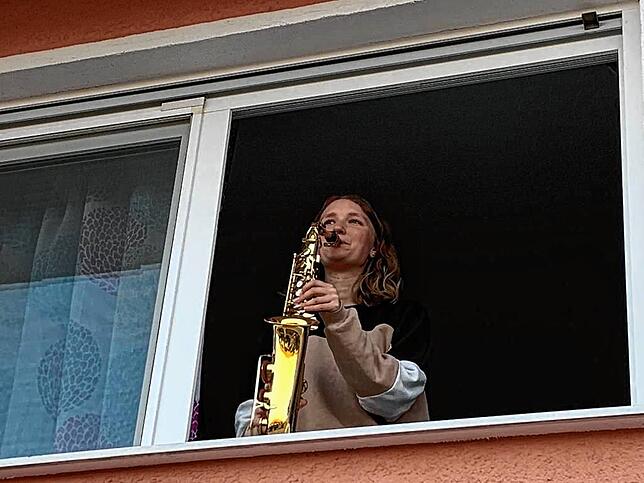 Bild 9: Bilder vom Musikerflashmob im Wutachtal