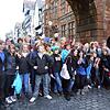 Ein quirliger Haufen: Achtklässler der Bonndorfer Realschule und ihre englischen Gastgeber erkundeten im Jahr 2010 beim Schüleraustausch ...