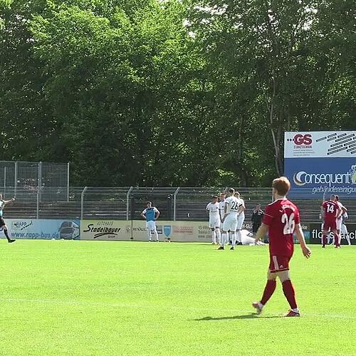 Lattentreffer für die Bruchsaler Gäste