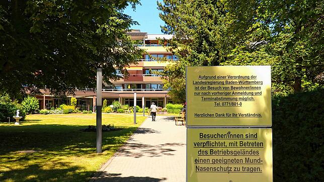 Im Donaueschinger Pflegeheim St. Michael werden die Corona-Bestimmungen streng eingehalten.