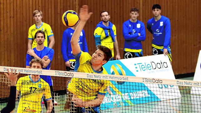 Pascal Zippel (Schnellangriff im Hinspiel gegen die L.E. Volleys) wurde beim 1:3 in Leipzig zum Mann des Spiels gewählt.