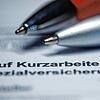 Ein Antragsformular für Kurzarbeitergeld.
