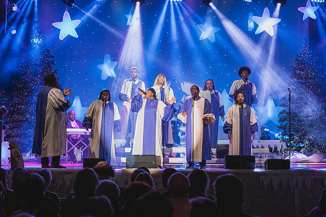 "The Golden Voices of Gospel" sorgen wie in den letzten Jahren bereits für ausgelassene Stimmung.