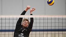 Wieder zurück an Bord ist Simon Schoch. Dennoch plagen die Untersee Volleys immer noch arge Verletzungssorgen. Bild: Thomas Scherer