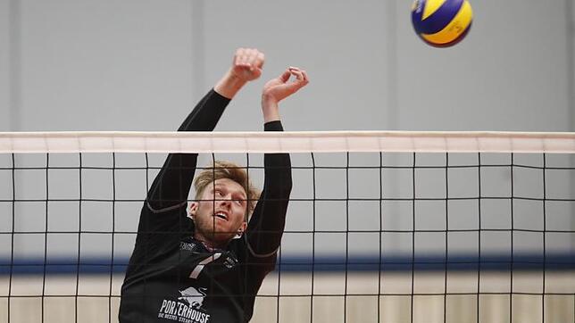 Wieder zurück an Bord ist Simon Schoch. Dennoch plagen die Untersee Volleys immer noch arge Verletzungssorgen. Bild: Thomas Scherer