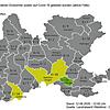 Zahl der aktiven Sars-CoV-2-Infektionen und der Genesenen in den Städten und Gemeinden im Kreis Waldshut am 12. August 2020.