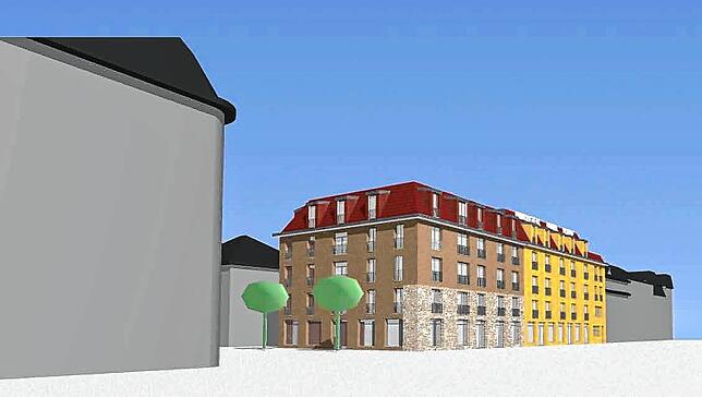 So soll das neue Hotel Schiff nach den Plänen von Dilara Aktas-Narin aussehen.