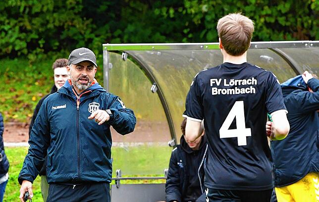 Abschied: Nach nur zwei Punkten aus den ersten acht Spielen verabschiedete sich Angelo Cascio bei der U23 des FV Lörrach-Brombach.