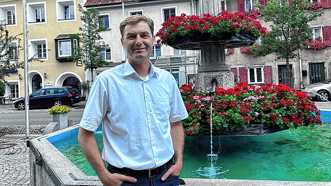 Philip Wills, neu im Gemeinderat Hüfingen für die LBU, möchte sich für das Gemeinwohl der Bürger engagieren.