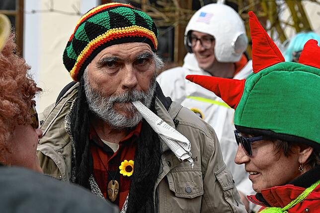Bild 9: Fasnet in Lellwangen: 220 Narren feiern mit Musik und Freude -  hier die Bilder!