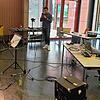 Instrumentenwerbung betreibt die Stadtmusik Hüfingen auf ihrer Facebookseite und bei Youtube. Hier spielen (von links) Saxofonist Stefan ...