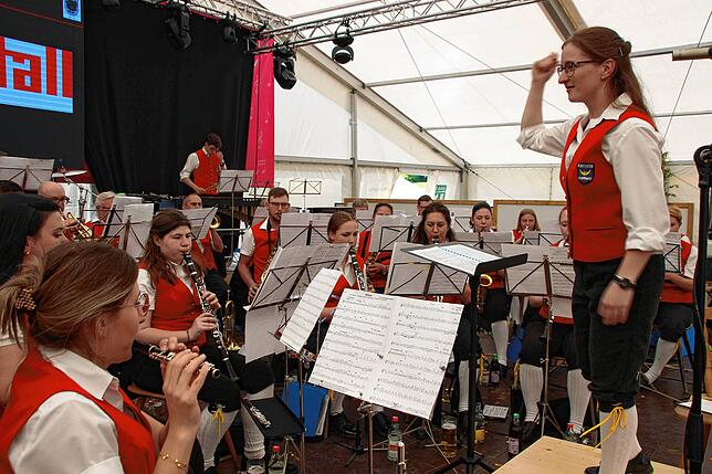 Bild 15: Bilder vom Bezirksmusikfest des Musikvereins Rast