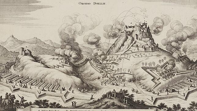 Matthäus Merian interessiert 1641 vor allem die Festung auf dem Hohentwiel.