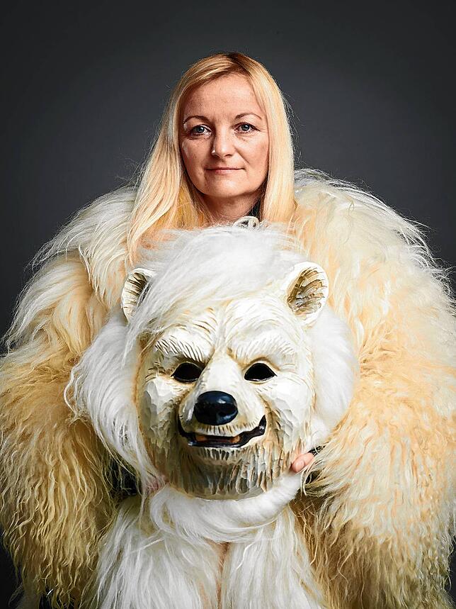 Bild 5: Wer verbirgt sich hinter der Larve? Zweiter Teil des Foto-Projekts über die Gesichter der Fasnacht