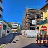 Seit Wochen wieder friedliche Stille in der Biberacherhofstraße: Die Bauarbeiten stehen still. Hinter den Kulissen wird jedoch gestritten.