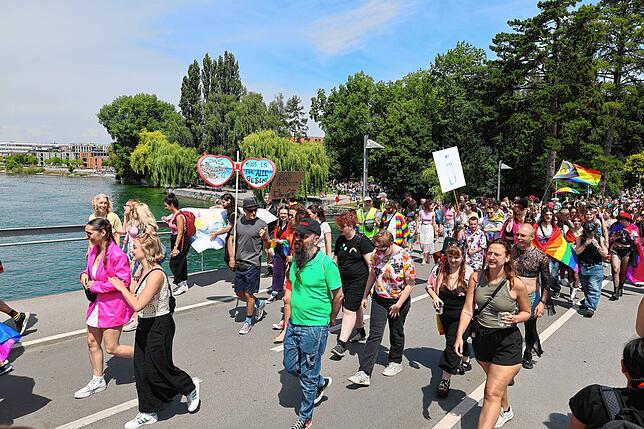 Bild 28: Der CSD Konstanz feiert 20. Geburtstag mit einer Pride-Parade durch die Stadt