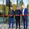 Matthias Richter, Jens Kubasch und Frank Mühlon bei der Einweihung. Bild: Opfermann