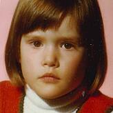 Glückliche Kindheit auf der Ostalb: Angelika im Kindergarten.