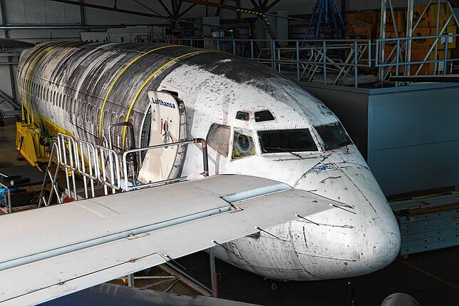Für die Landshut soll sogar eigens ein neues Hangar-Gebäude entstehen, wo sie künftig ausgestellt werden soll.