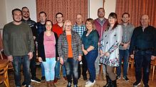 Die Kandidaten der Freien Wähler in Sauldorf (von links): Florian Erne, Michael Rock, Thomas Vögtle, Vanessa Wisser, Alexander ...
