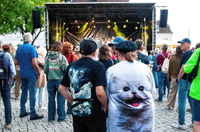 Bild 10: Stimmung top, Wetter egal: Das war der Samstag beim Überlinger Promenadenfest in Bildern