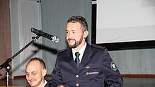 Andreas Fleckenstein (rechts) ist zum neuen Kommandanten der Feuerwehr Meßkirch gewählt worden.