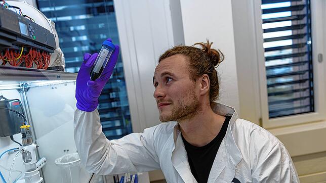 Antoine Brison ist Verfahrenstechnik-Ingenieur in der Forschungs- und Entwicklungsabteilung von Oxyle.