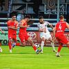 Mokhtar Boulachab (weißes Trikot) fehlte zuletzt bei den Villingern. Beim Gastspiel in Ravensburg ist er aber wieder dabei. Bild: R. Müller