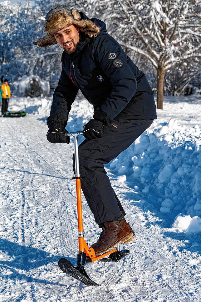 Bild 10: Schnee so weit das Auge reicht: So schön war das Winter-Wochenende in der Region
