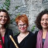 Vorerst keine Konzerte: Tina Speckhofer (rechts) mit ihren Kolleginnen Christiane Riedmann und Katja Verdi.