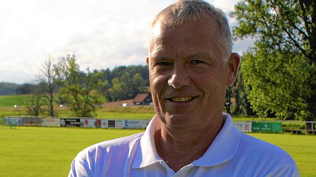 Gutmadingens Trainer Andreas Holdermann hatte nach dem glücklichen Derby-Sieg Grund zur Freude.