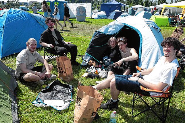Bild 19: Campus Festival Konstanz 2024: Bilder vom Campingplatz am Freitag